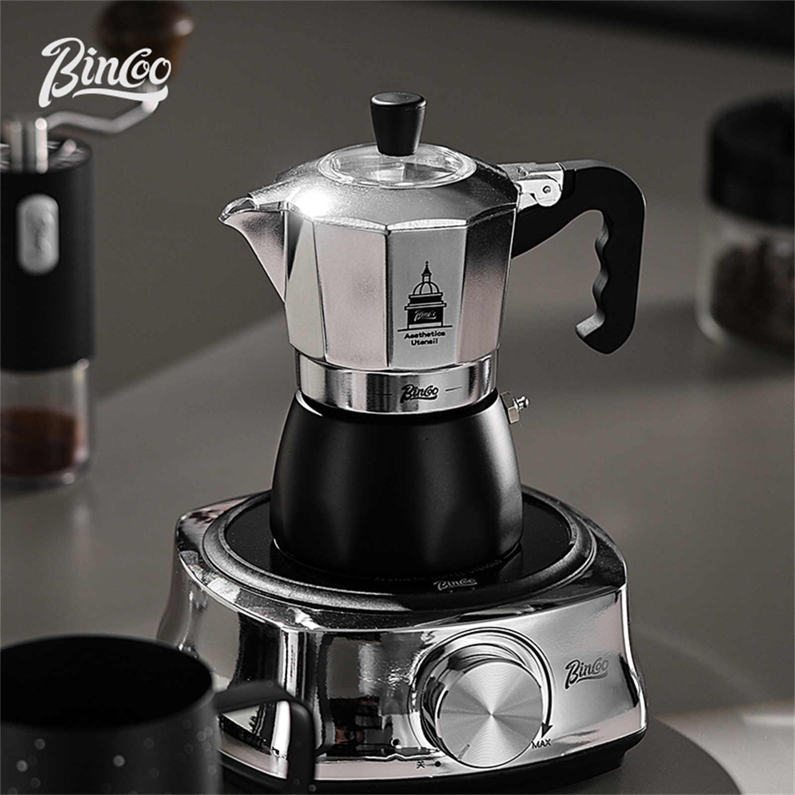 BINCOO Double Valve Moka Pot，E - Home Barista recensie en prijs