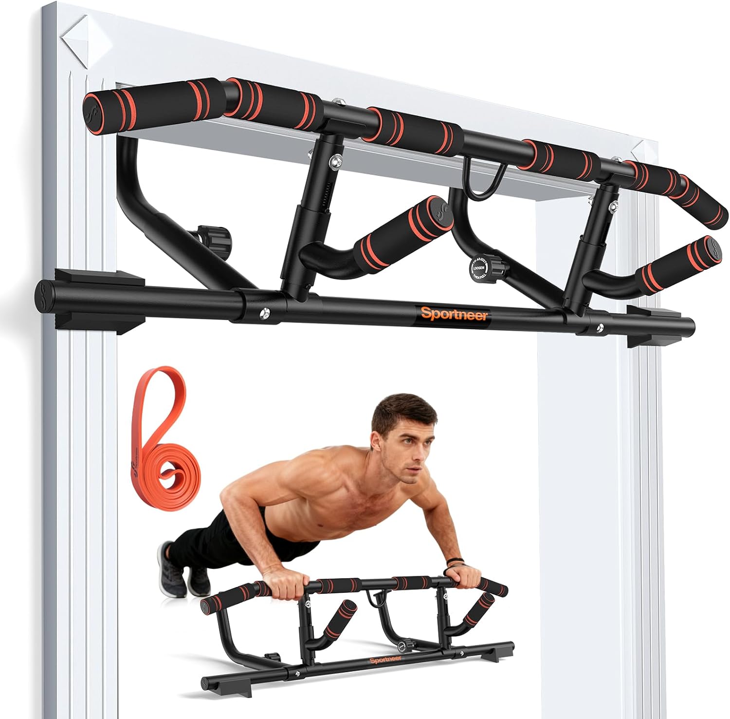 Door Pull Up Bar for Doorway w - Home Bar And Gym recensie en prijs