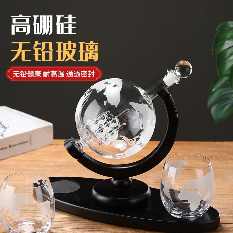 Globe sparkling wine glass bot - Decanter Globe Set recensie en prijs