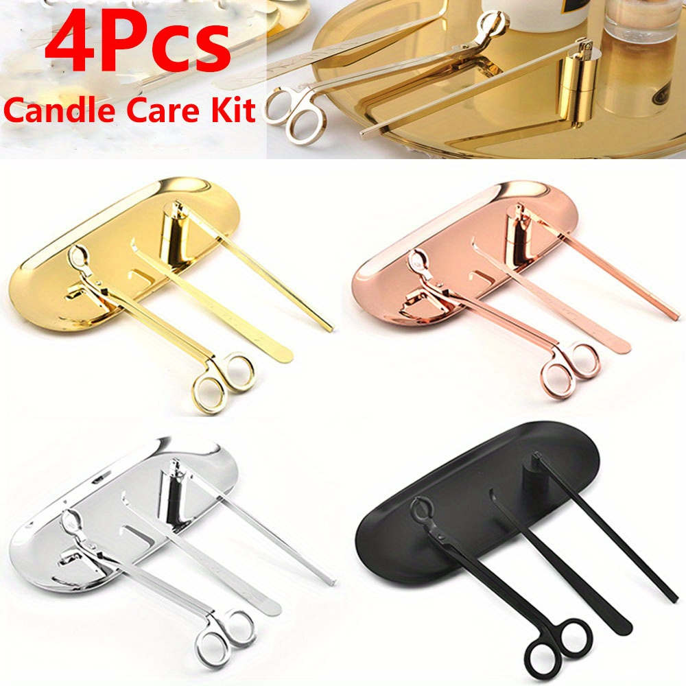 4pcs/set Luxury Candle Care Ki - Home Barber recensie en prijs