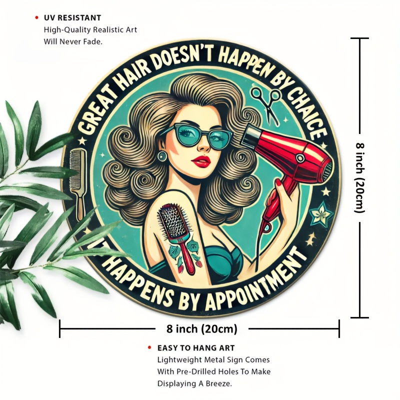 1pc Retro Hair Care Metal Alum - Home Barber recensie en prijs