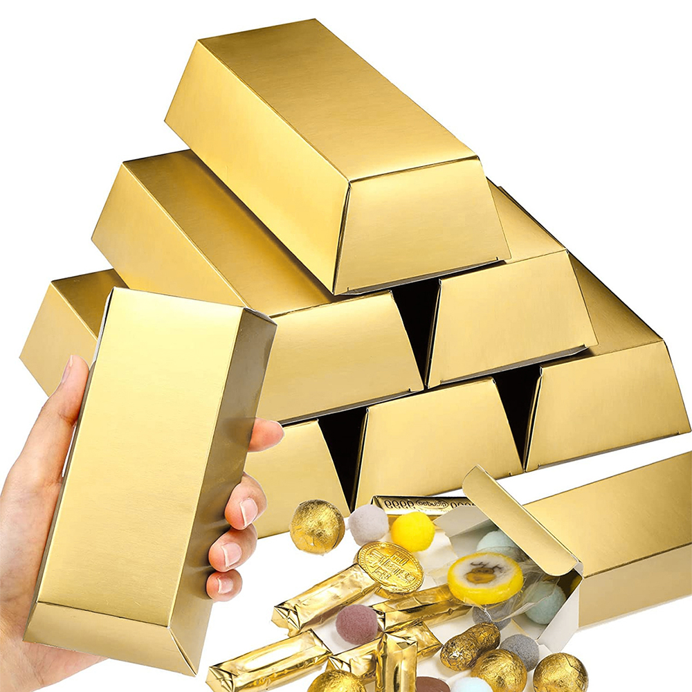6Pcs Gold Bars Fake Bar Gift B - Bar Cart Gold recensie en prijs