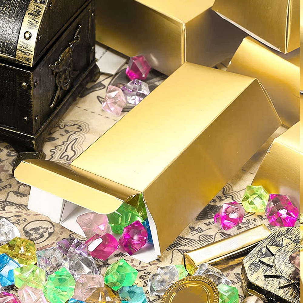 6Pcs Gold Bars Fake Bar Gift B - Bar Cart Gold recensie en prijs