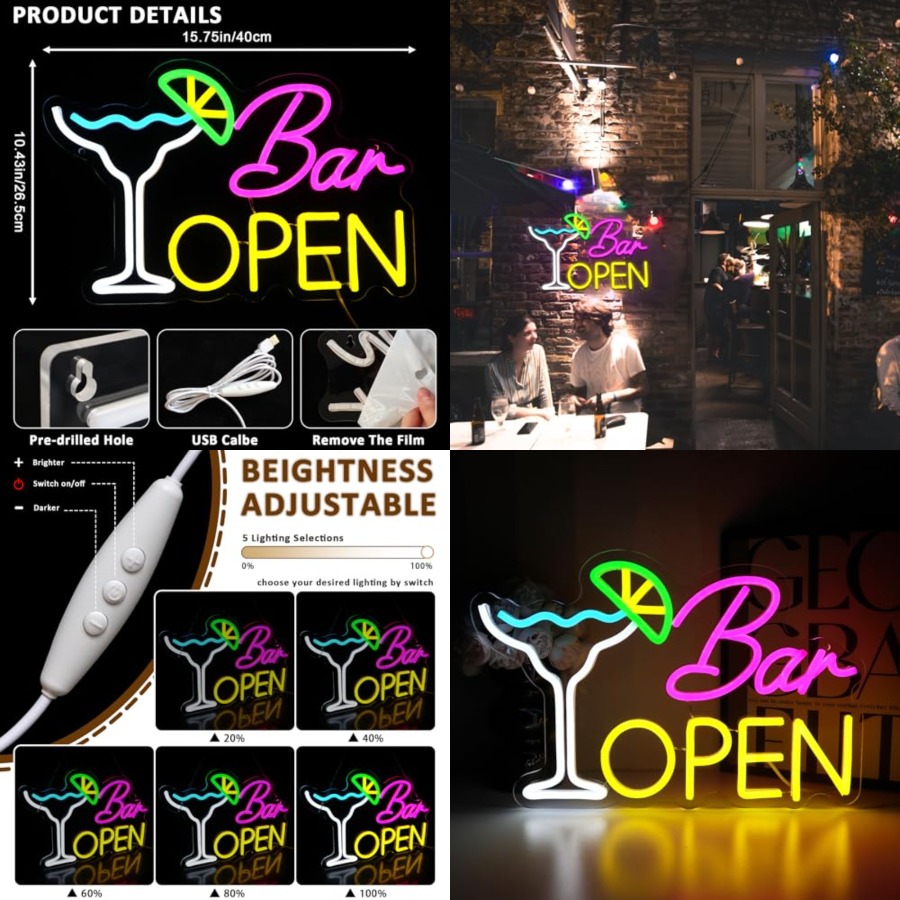 Sign for Business, Neon Open S - Home Bar Signs recensie en prijs