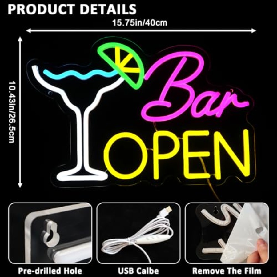 Sign for Business, Neon Open S - Home Bar Signs recensie en prijs