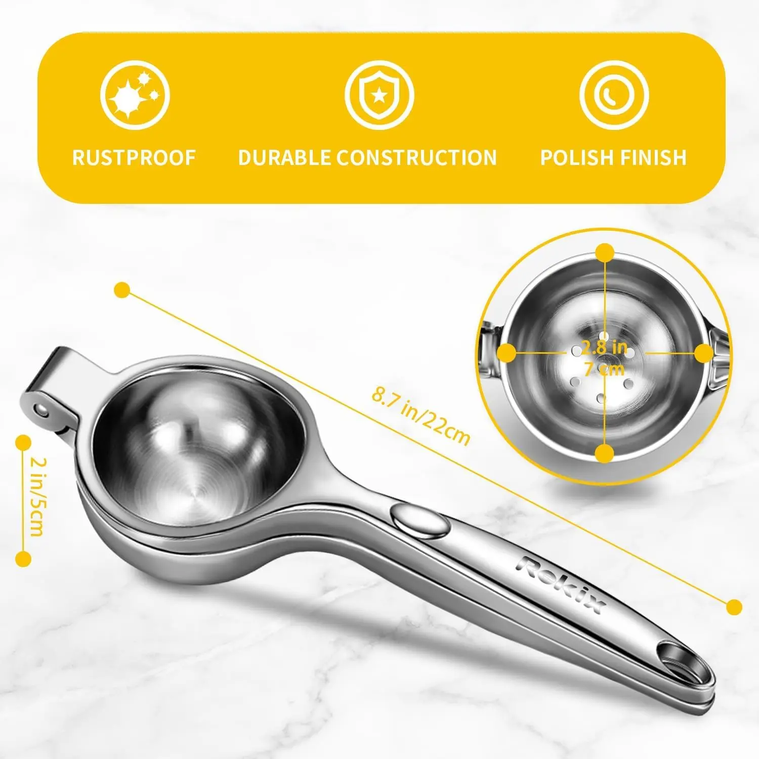 Handheld Citrus Juicer, Heavy  - Citrus Juicer Bar recensie en prijs