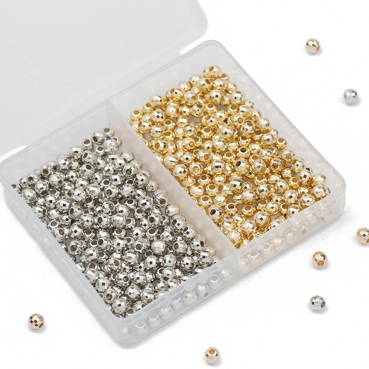 200PCS 4MM faceted round Loose - Bar Cart Gold recensie en prijs