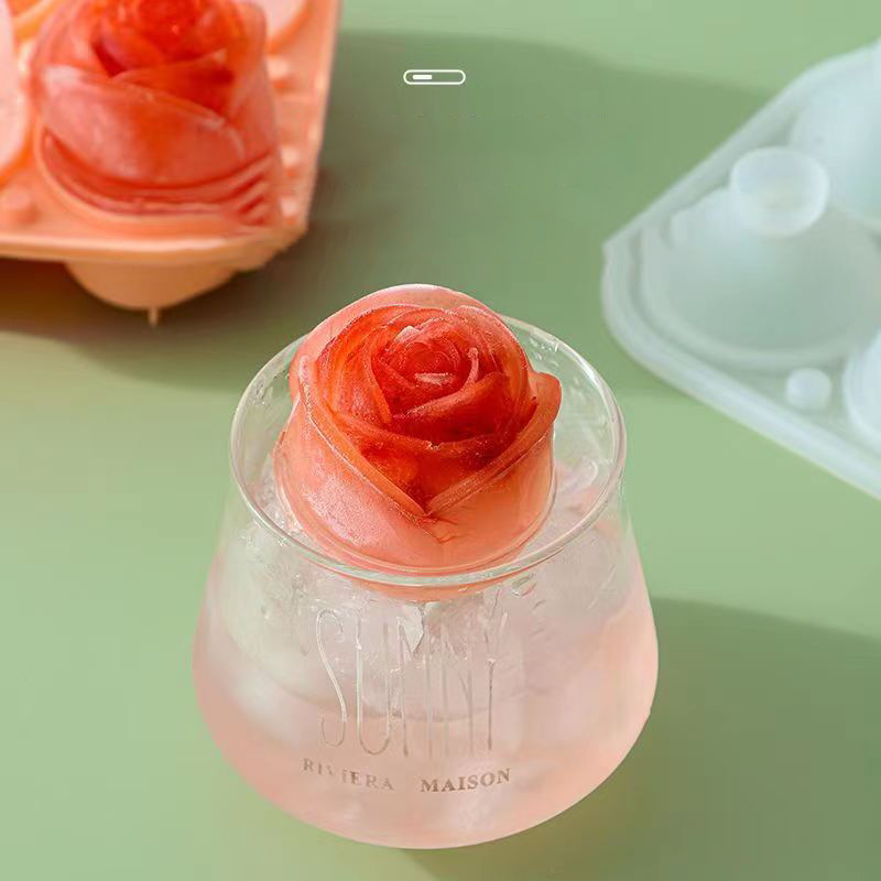 3D Rose Ice Molds 4 Holes Ice  - Ice Mold Sphere recensie en prijs