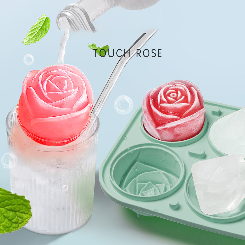 3D Rose Diamond Round Ice Cube - Ice Mold Sphere recensie en prijs
