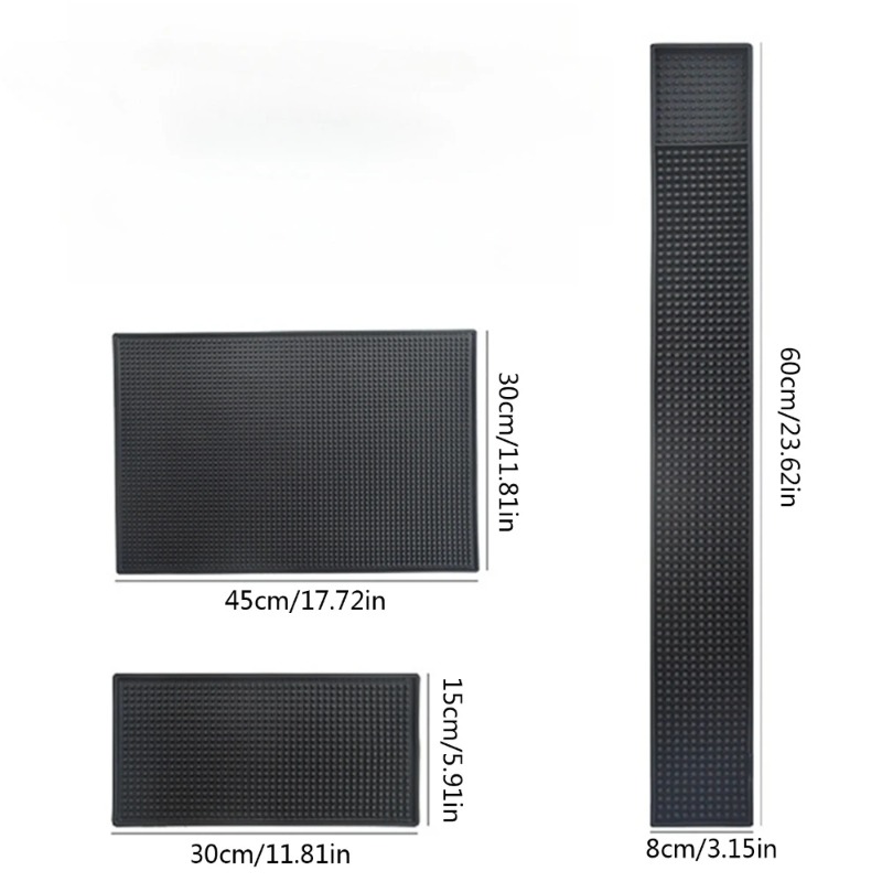 Bar Mat Rubber Dish Drying Mat - Home Bar Setup recensie en prijs
