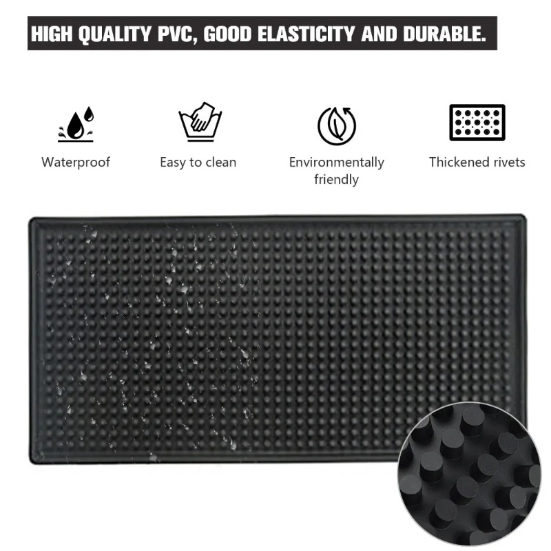 Bar Mat Rubber Dish Drying Mat - Home Bar Setup recensie en prijs