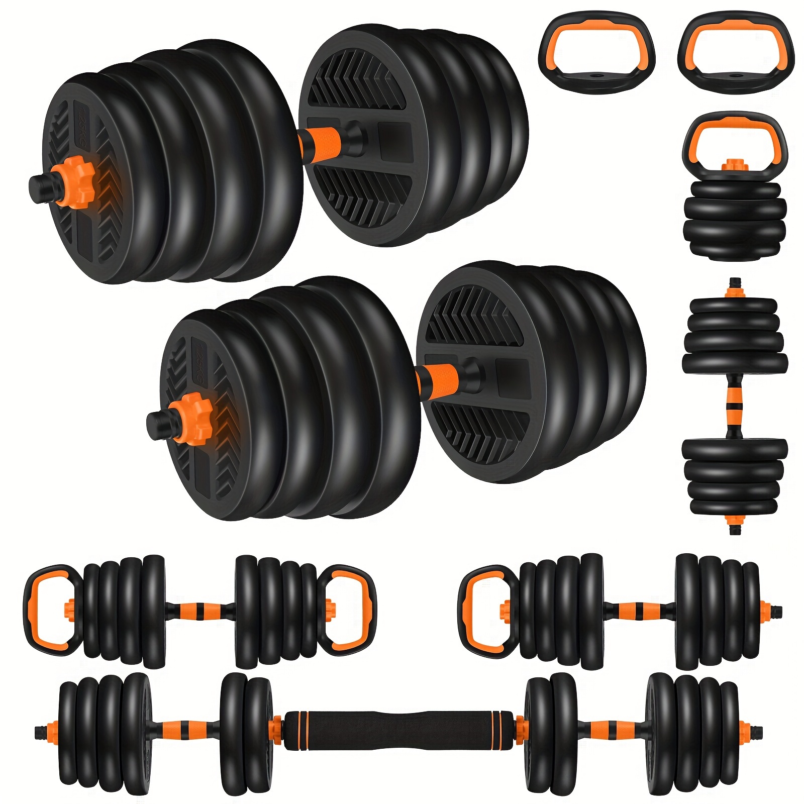 Yellow 4-in-1 Adjustable Dumbb - Home Bar Set recensie en prijs