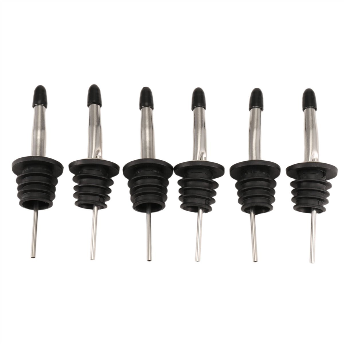 HITL 6Pcs Stainless Steel Pour - Speed Pourer Cap recensie en prijs