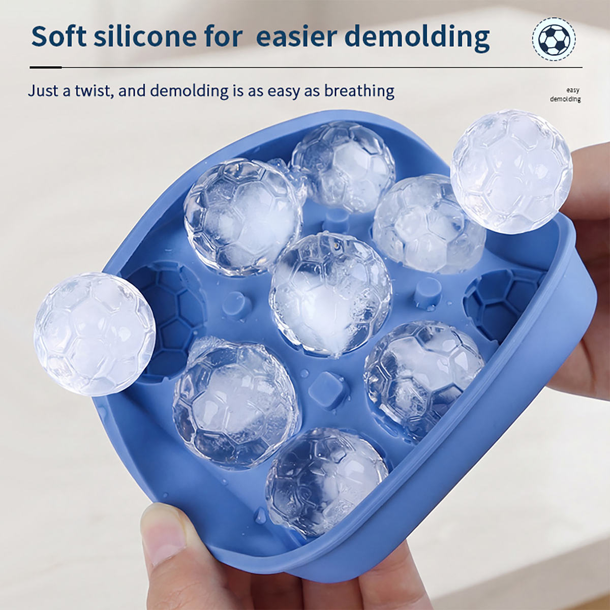 1Pcs Football-Themed Silicone  - Ice Mold Sphere recensie en prijs