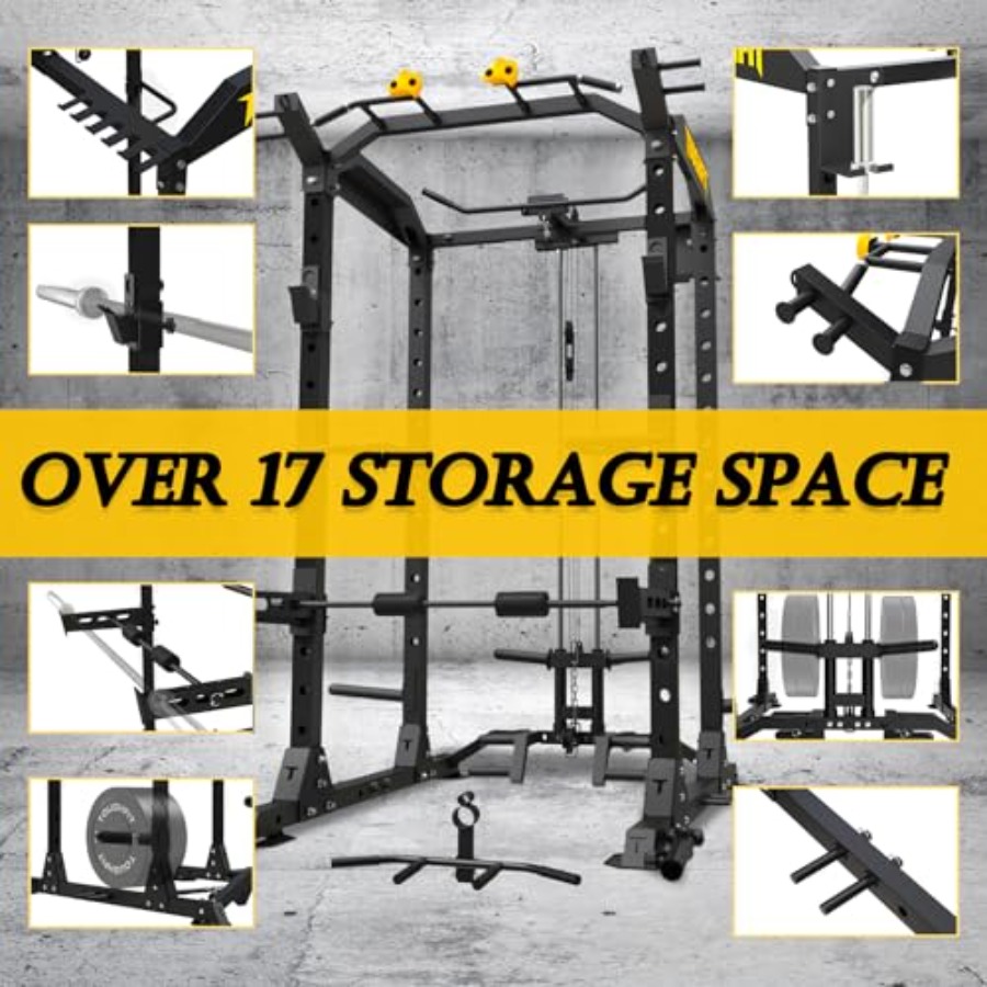 2024 Upgraded T2 Power Cage Mu - Home Bar And Gym recensie en prijs