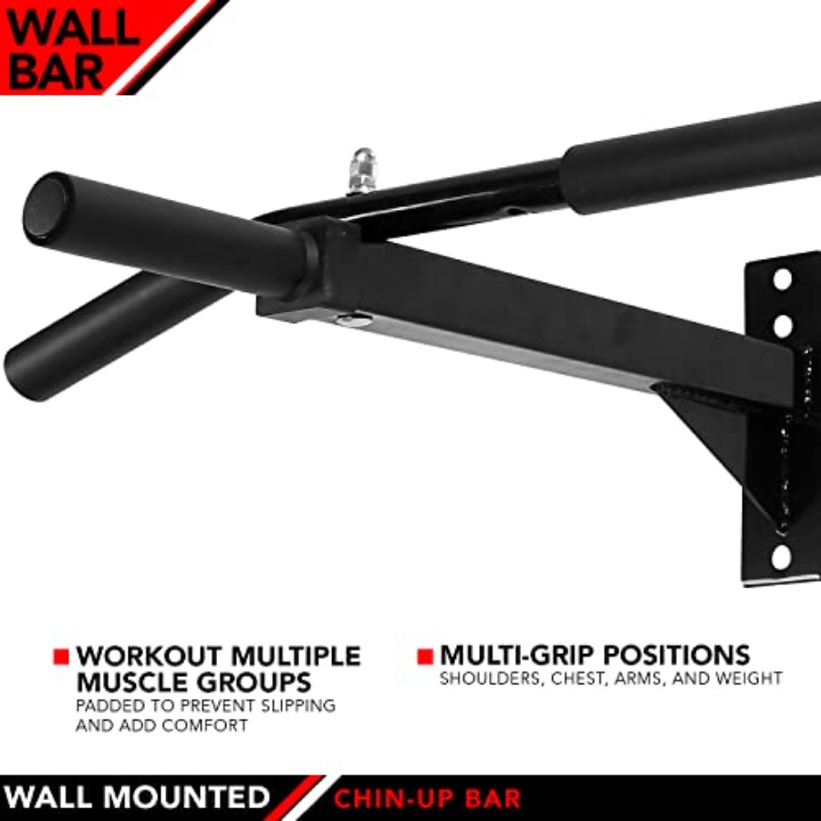Wall Mounted Chin-Up Bar with  - Home Bar And Gym recensie en prijs