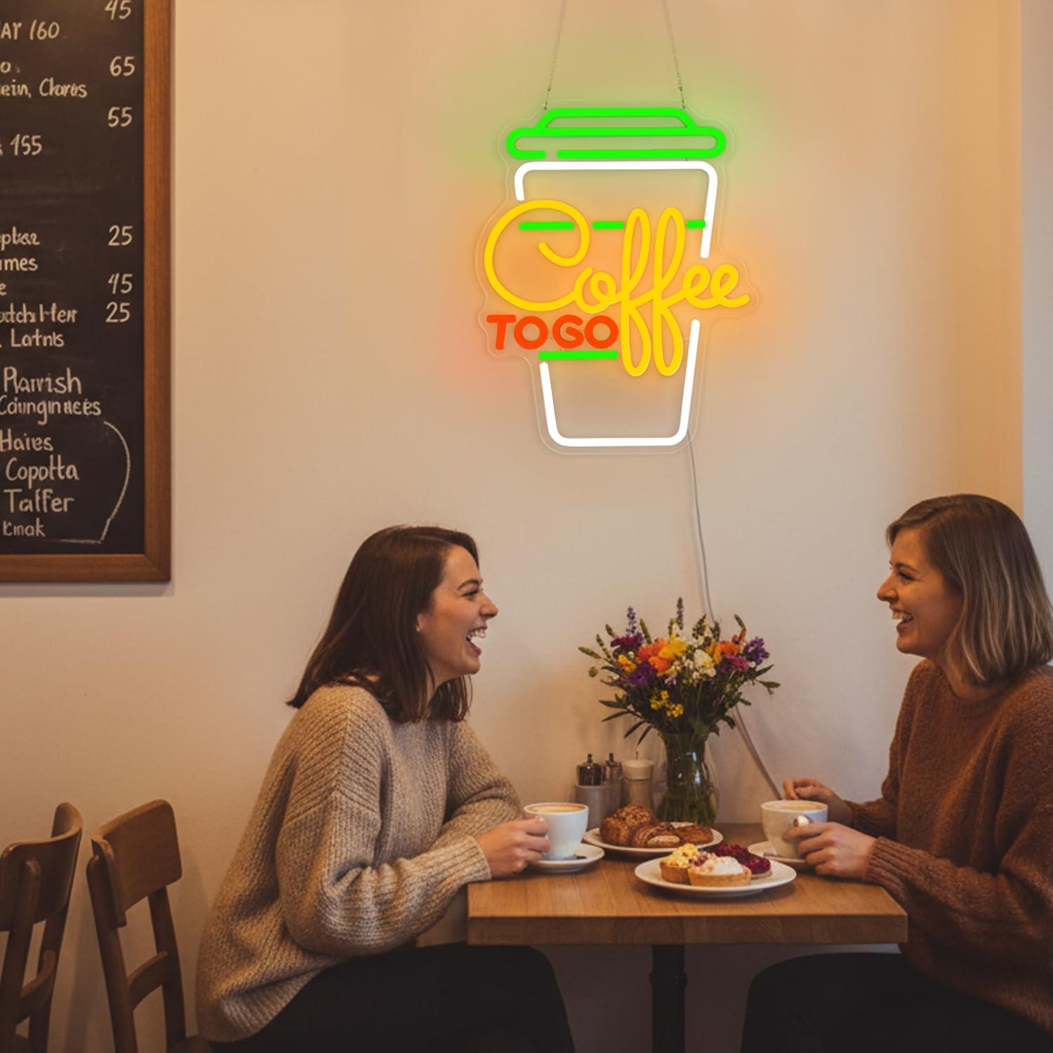 Coffee Neon Sign USB Dimmable  - Home Bar Signs recensie en prijs
