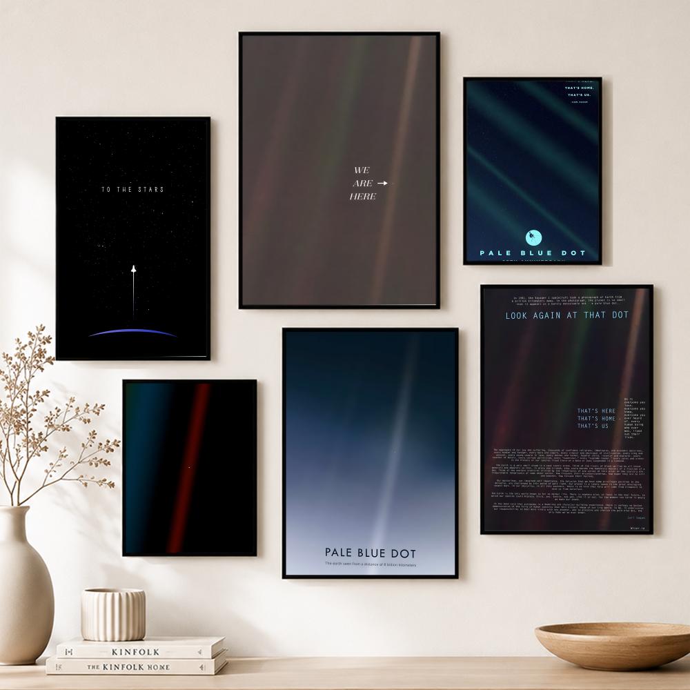 Cosmic Pale Blue Dot Poster Pa - Home Bar And Theater recensie en prijs