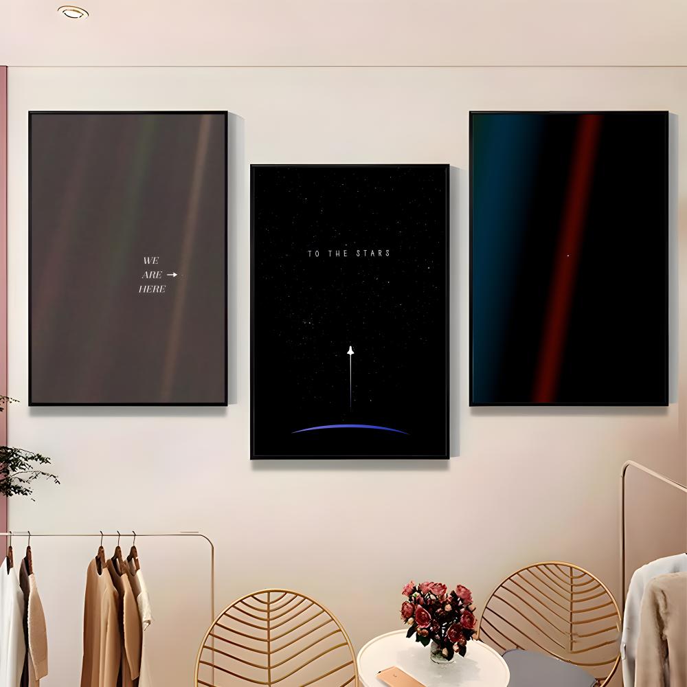 Cosmic Pale Blue Dot Poster Pa - Home Bar And Theater recensie en prijs
