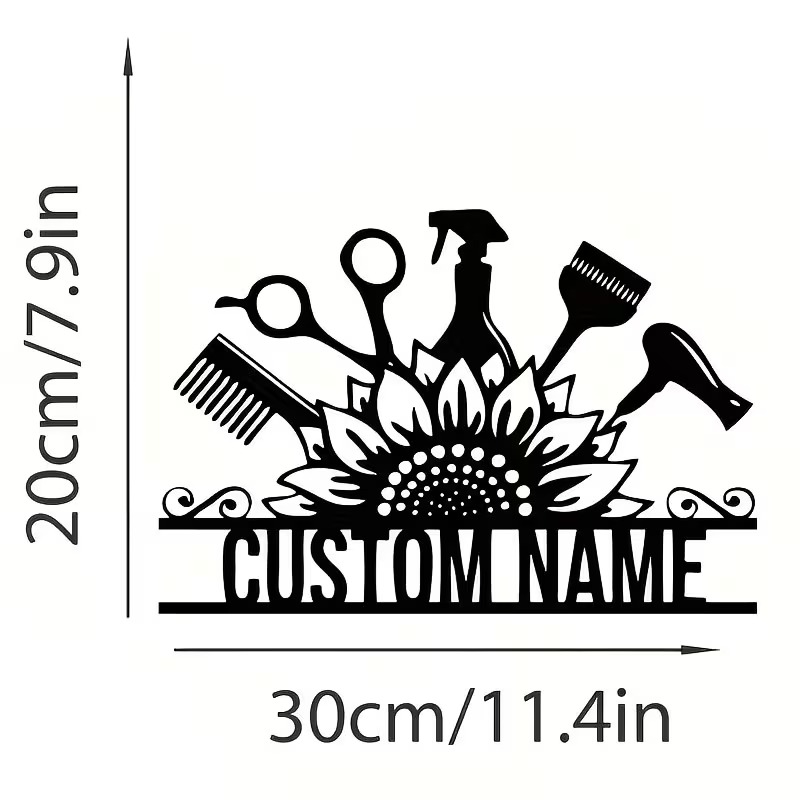 Custom Hair Stylist metal Name - Home Barber recensie en prijs