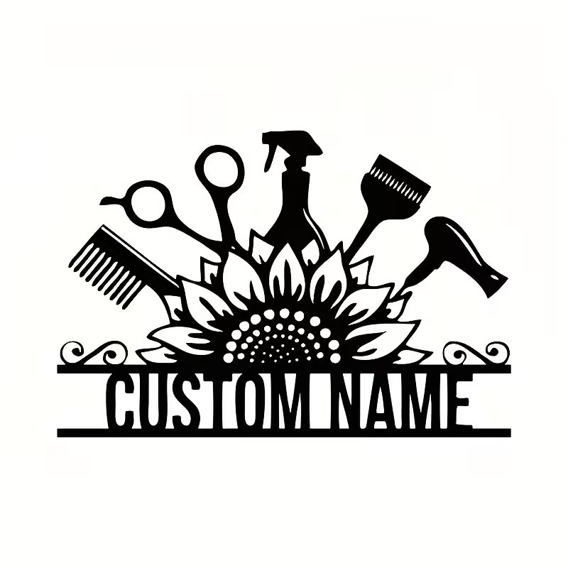 Custom Hair Stylist metal Name - Home Barber recensie en prijs