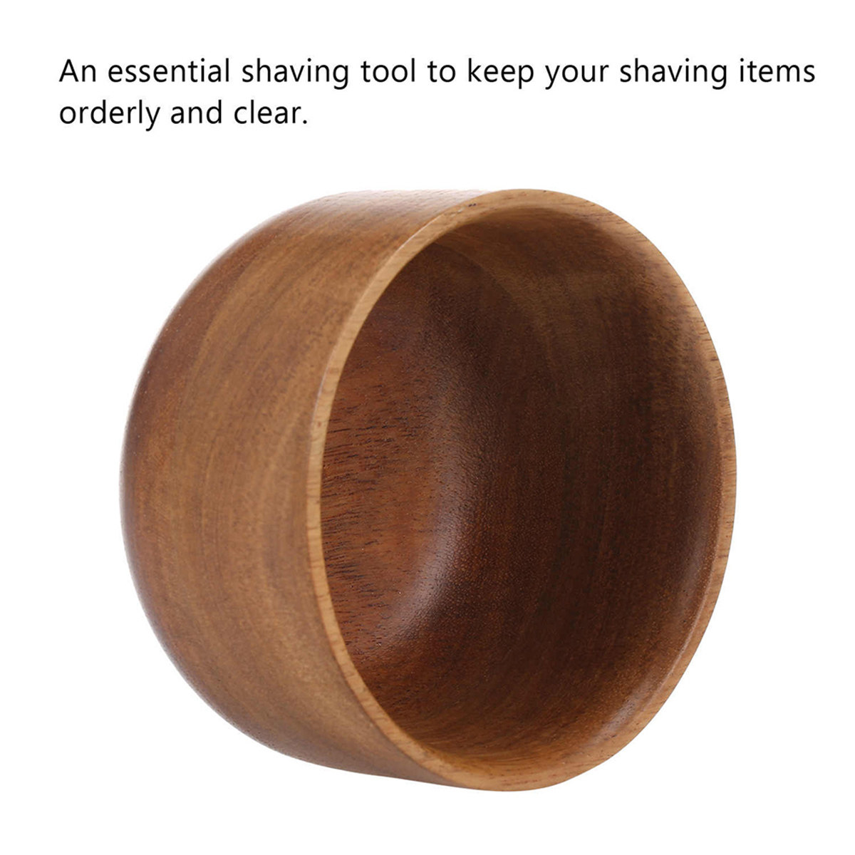 Wooden Men Shaving Bowl Light  - Home Barber recensie en prijs