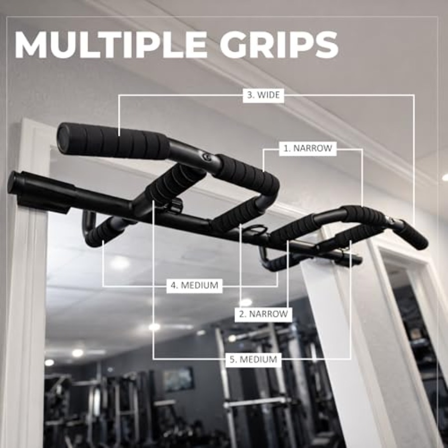 Doorway Pull Up Bar Set with S - Home Bar Setup recensie en prijs