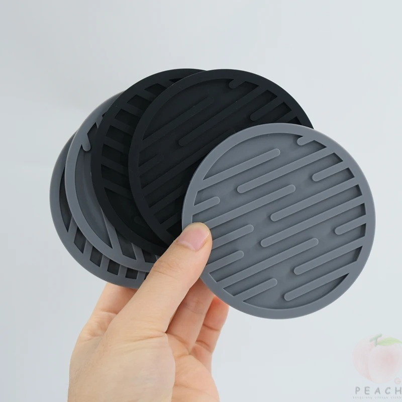 10cm Silicone Coasters Round H - Bar Mat Rubber recensie en prijs