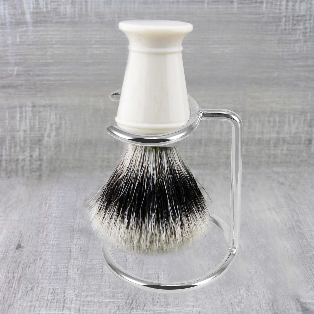 Stainless Steel Shaving Brush  - Home Barber recensie en prijs
