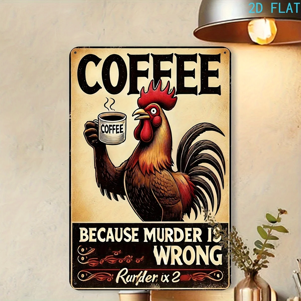 ,  Retro Humorous Coffee Roost - Home Bar And Coffee recensie en prijs