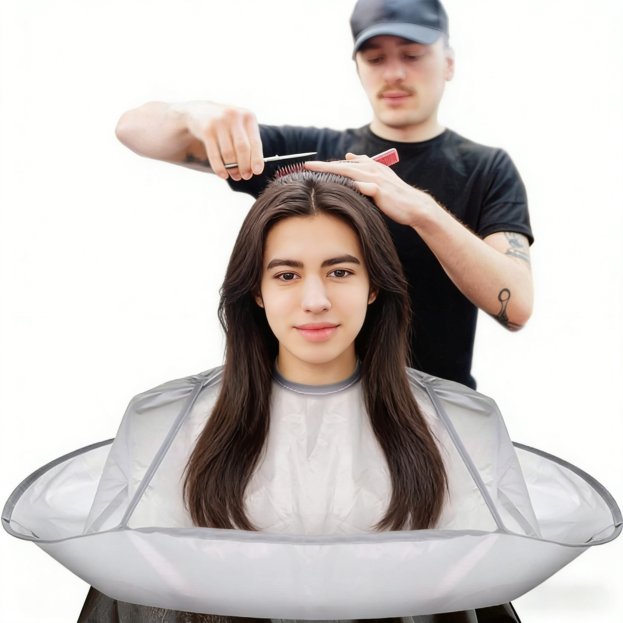 Hair Cutting Cape for All Ages - Home Barber recensie en prijs