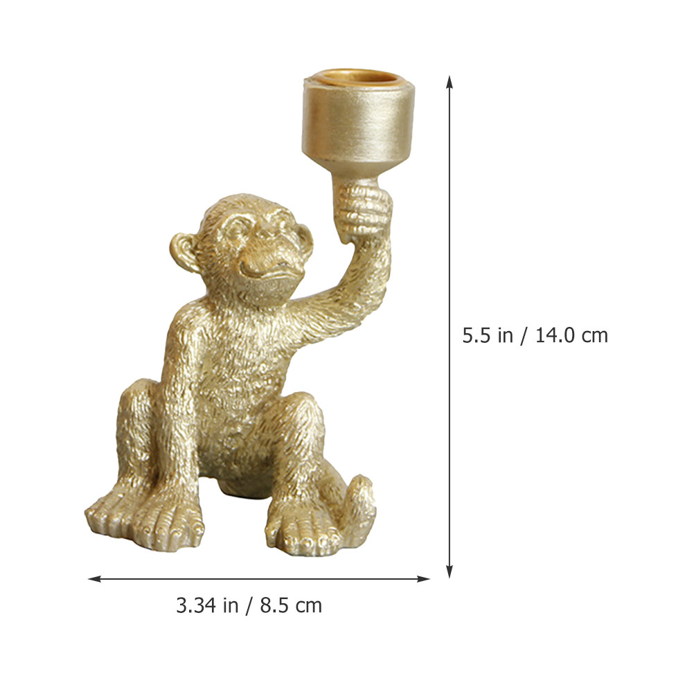 Resin Monkey Pillar Holder Des - Home Bar Stand recensie en prijs