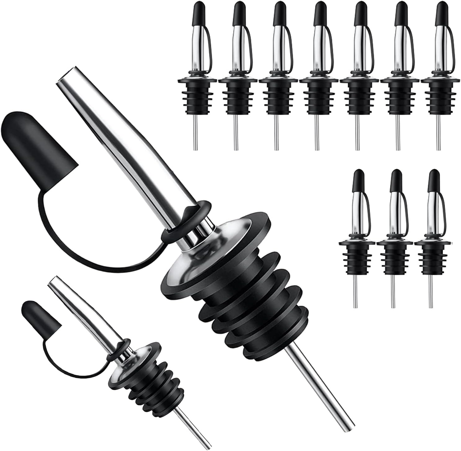 12 Pack Liquor Pour Spout With - Speed Pourer Cap recensie en prijs