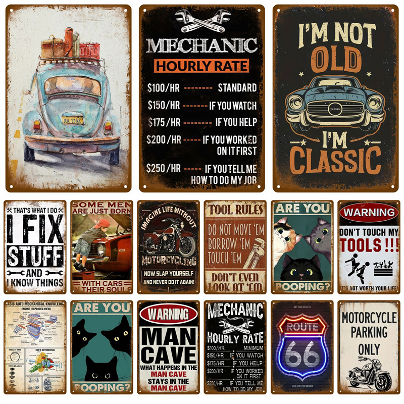 Vintage Metal Plate Tin Sign P - Home Bar Set recensie en prijs