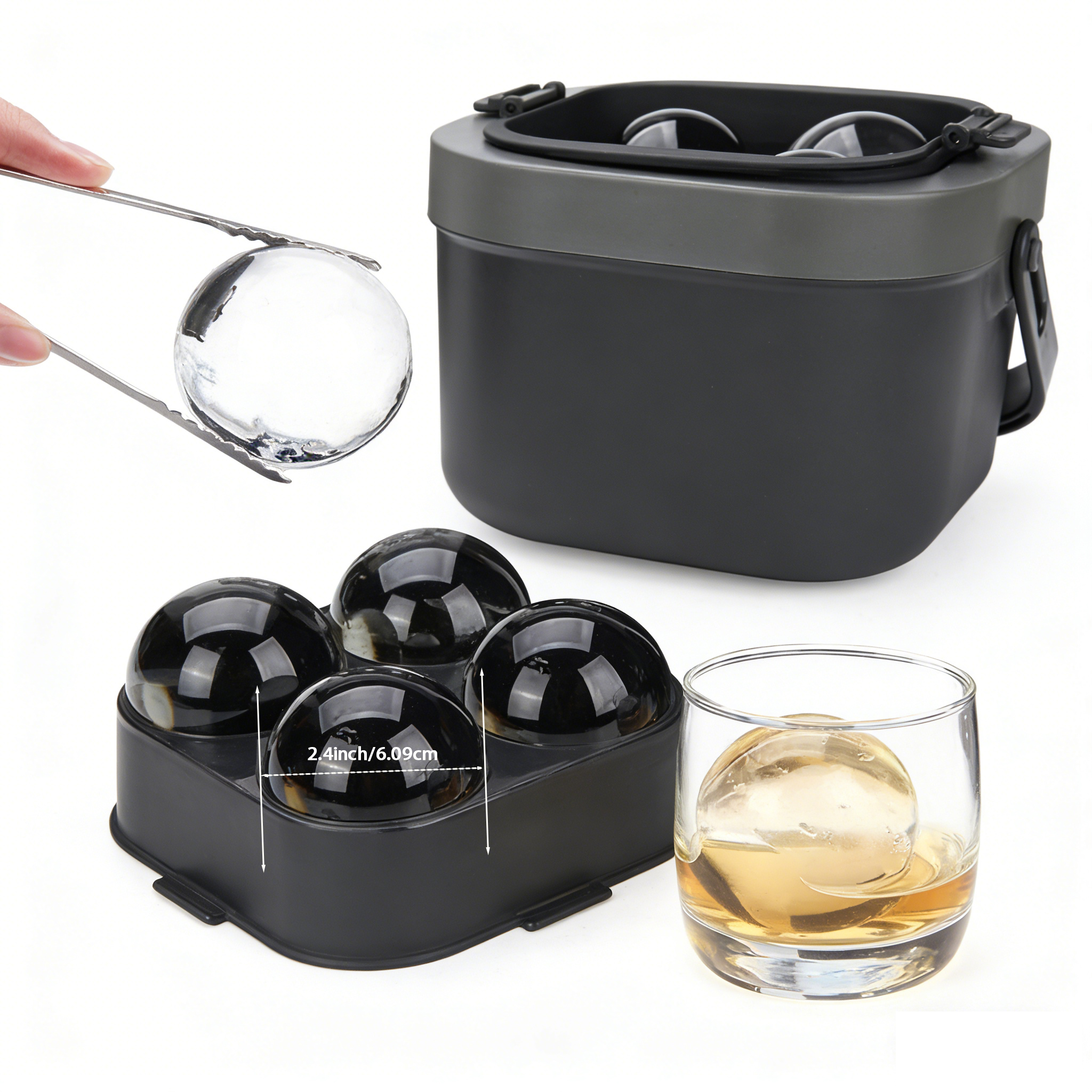 Crystal Clear Ice Ball Maker,  - Ice Mold Sphere recensie en prijs