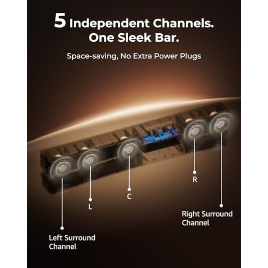5.1CH Surround Sound Bar with  - Home Bar And Theater recensie en prijs