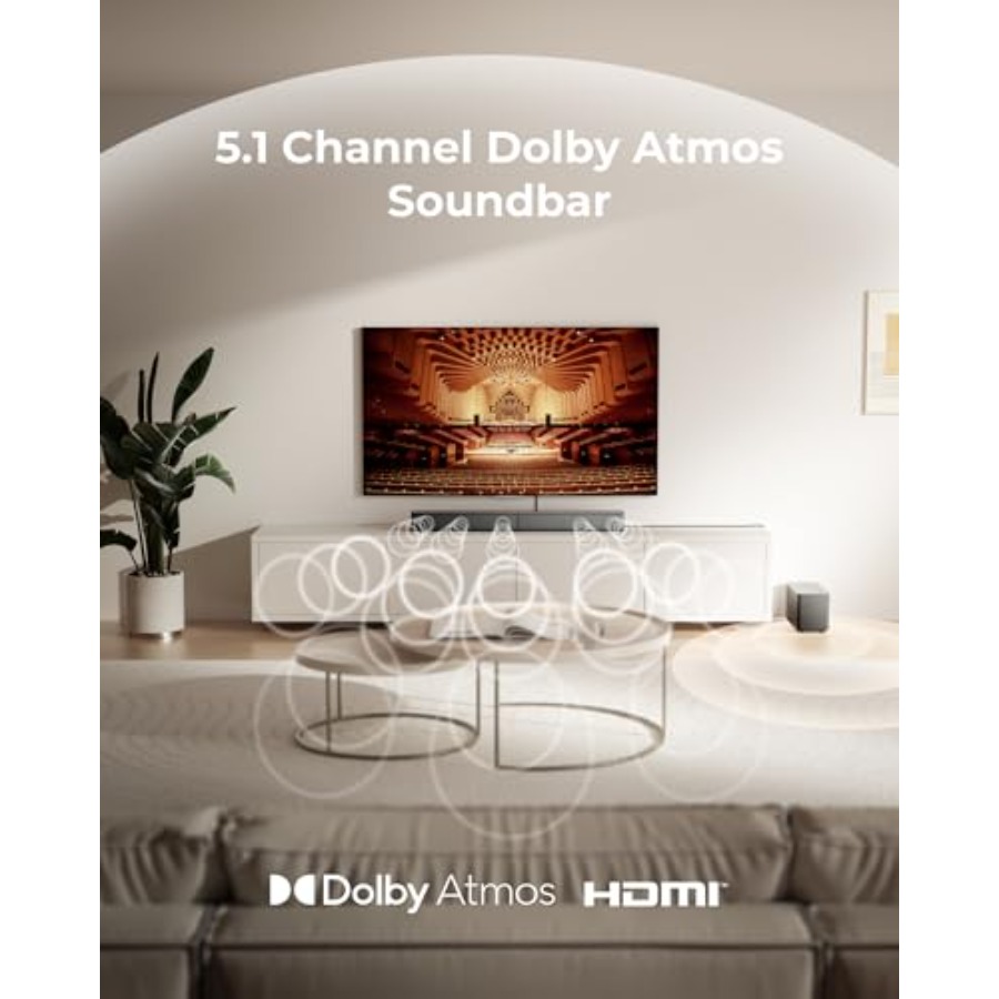 5.1CH Surround Sound Bar with  - Home Bar And Theater recensie en prijs
