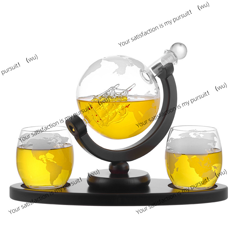 Whiskey Decanter Globe Set wit - Decanter Globe Set recensie en prijs