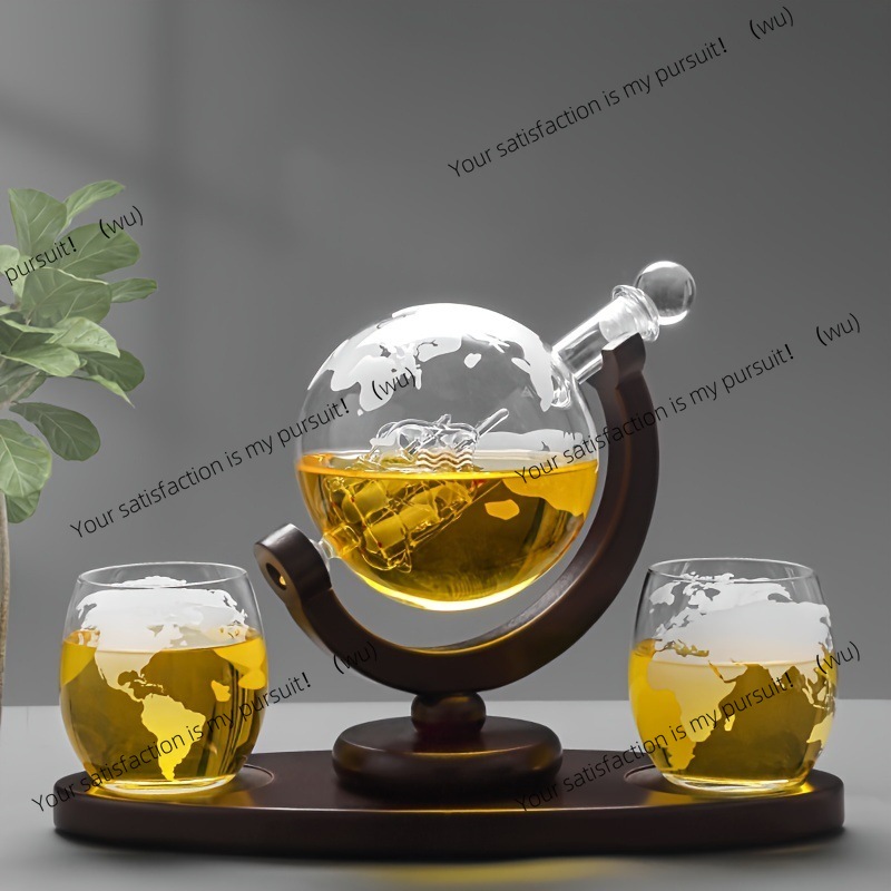 Whiskey Decanter Globe Set wit - Decanter Globe Set recensie en prijs