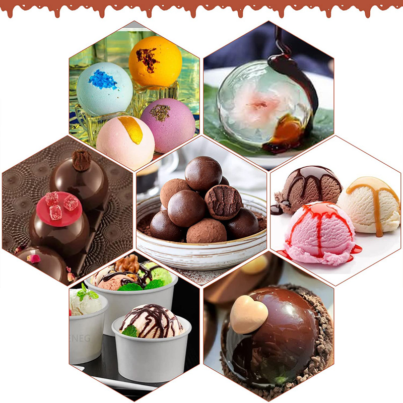 6 Cavities Semicircle Silicone - Ice Mold Sphere recensie en prijs