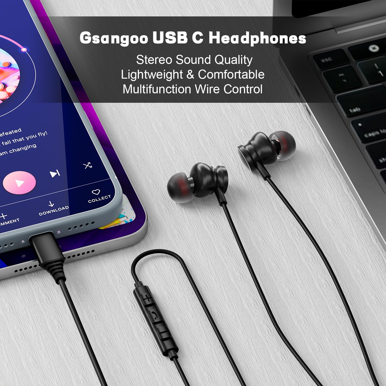 Type C Wired Headphones 3.5mm  - Home Bar Iphone recensie en prijs