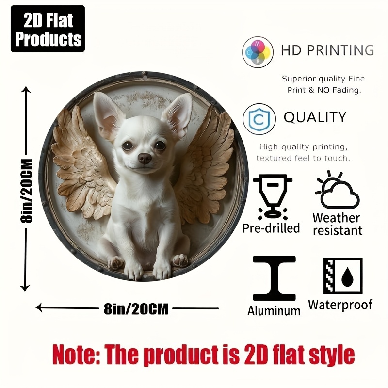 2D Flat, 1pc, Chihuahua Theme, - Home Bar And Coffee recensie en prijs