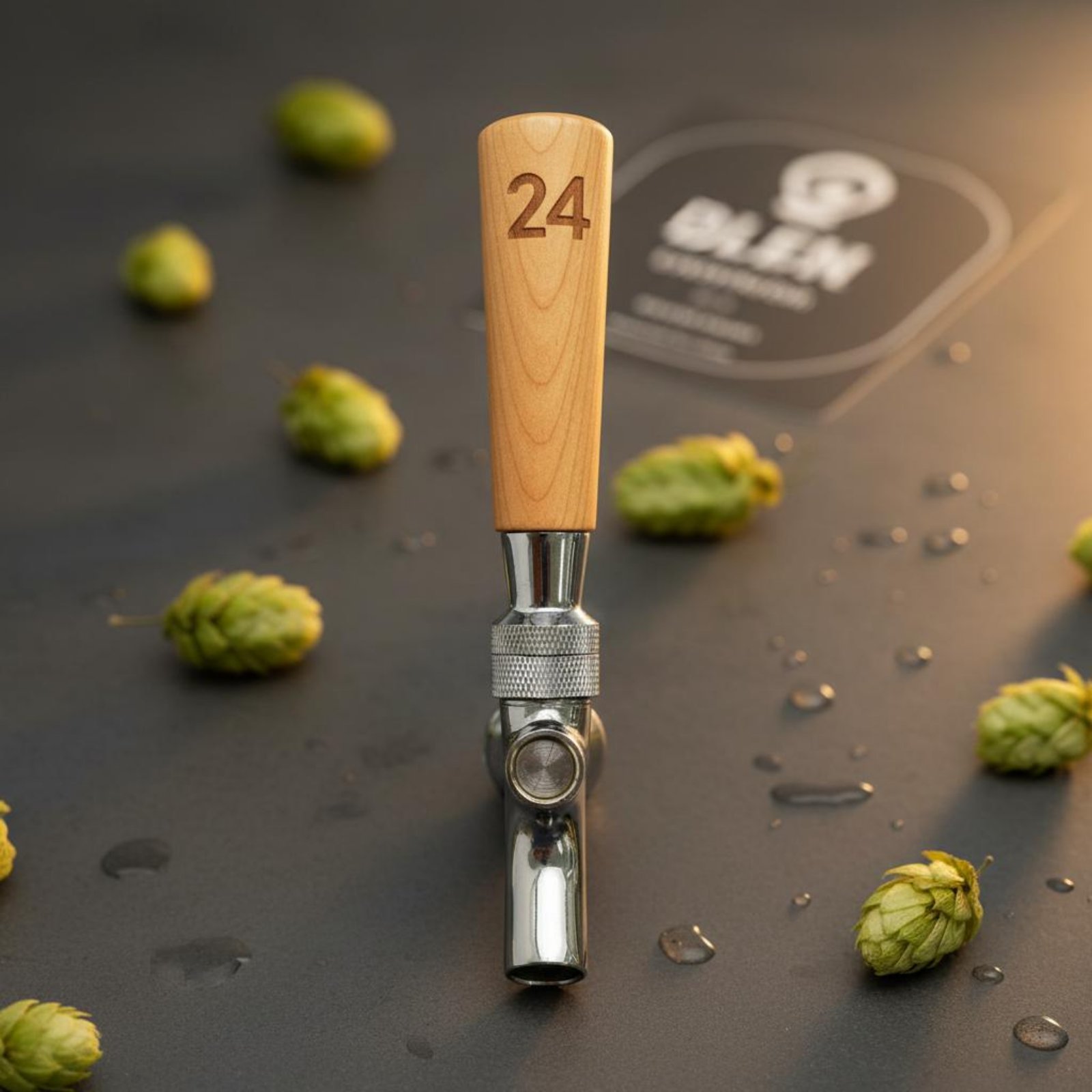 Short Wooden Beer Handle Solid - Home Bar Accessories recensie en prijs