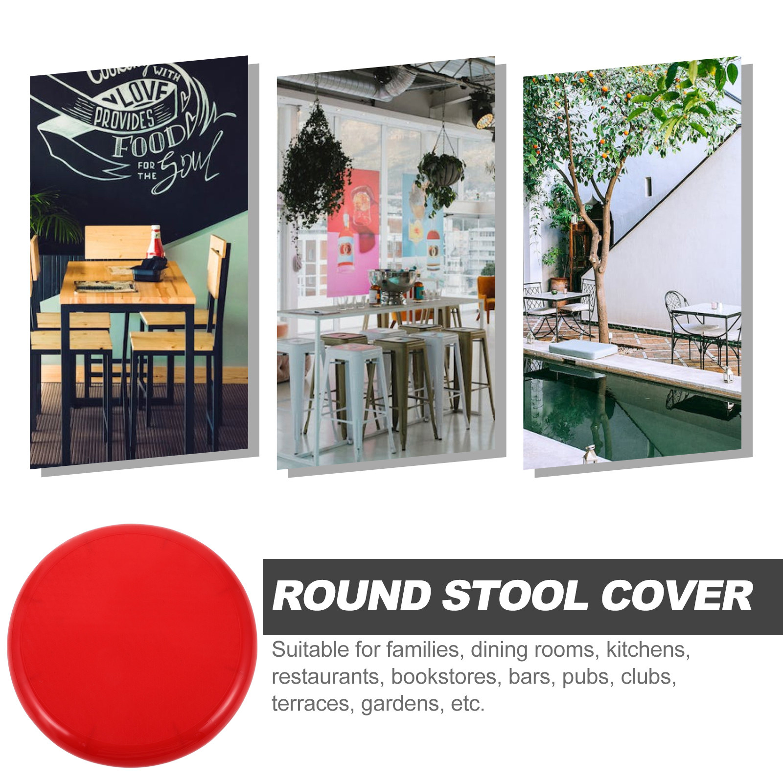 Plastic Round Stool Seating Pa - Home Bar Seating recensie en prijs
