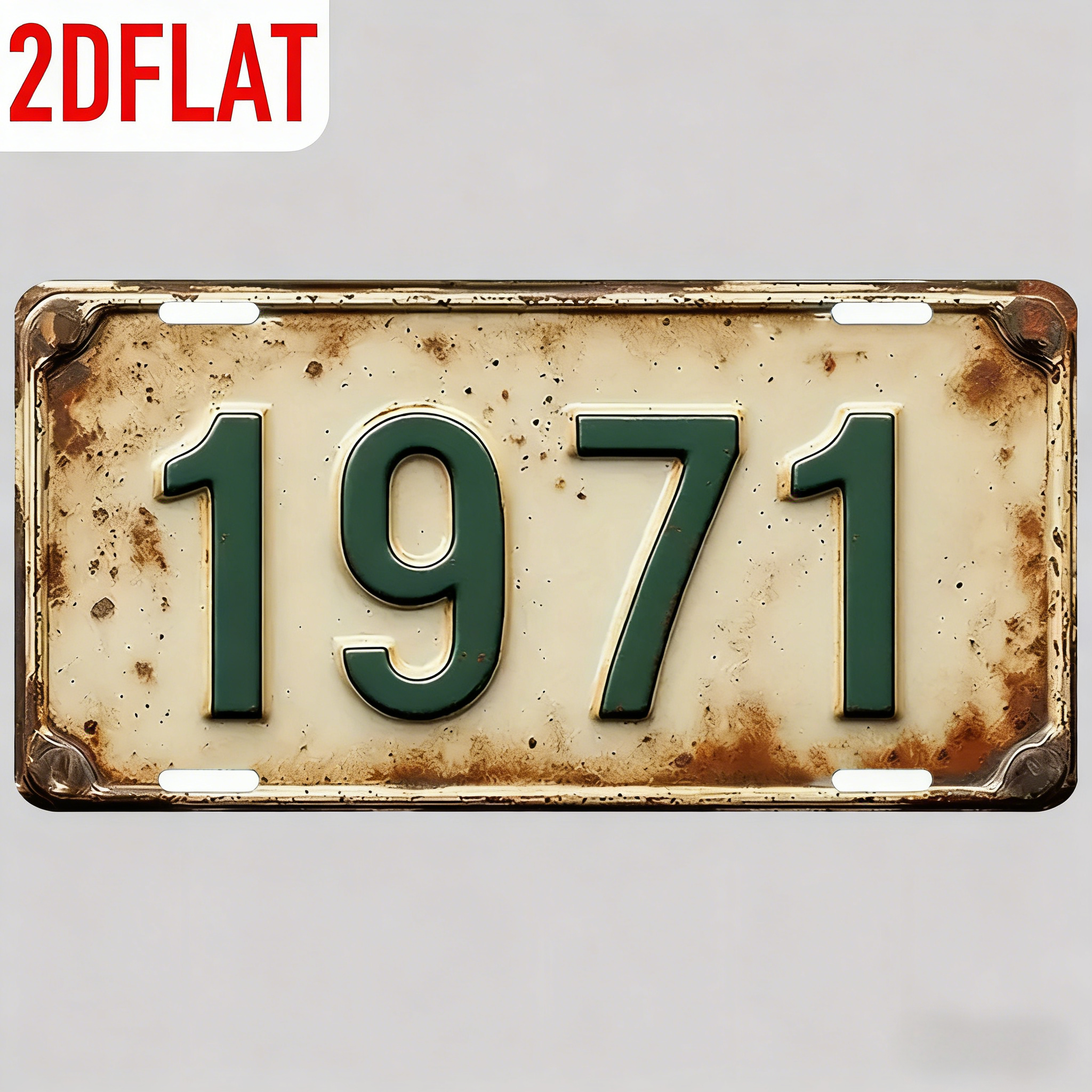 2D Flat Design - Vintage Metal - Home Bar Cafe recensie en prijs