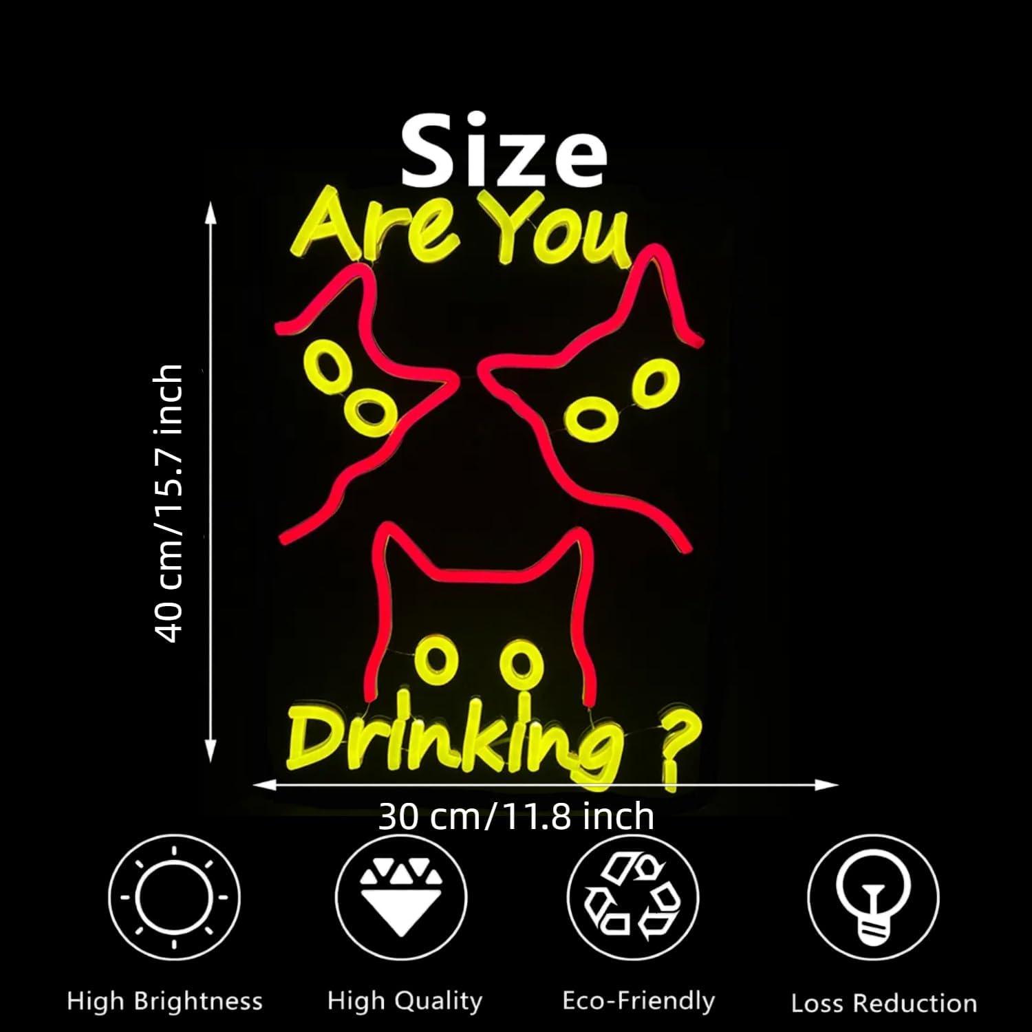 Are You Dringking Neon Sign Ca - Home Bar Signs recensie en prijs