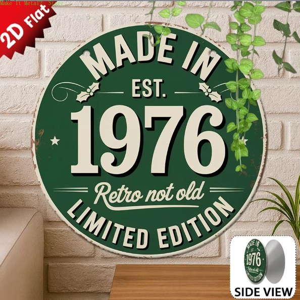 Made in 1976 Retro Not Old 2D  - Home Bar Accessories recensie en prijs