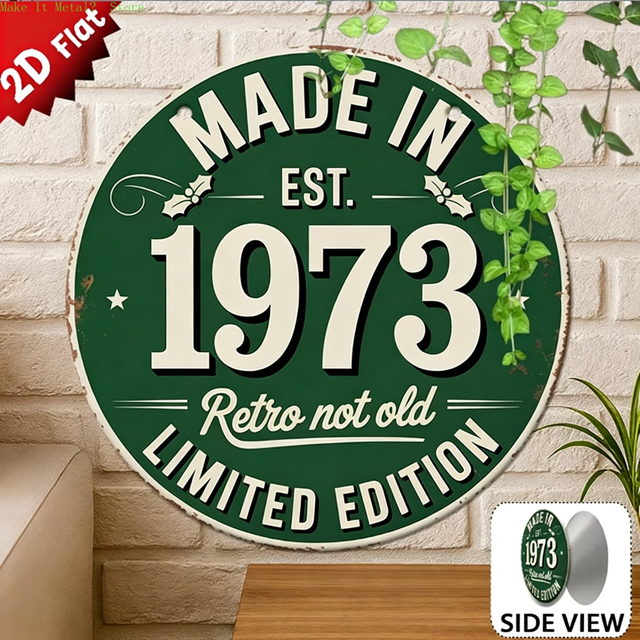 Made in 1976 Retro Not Old 2D  - Home Bar Accessories recensie en prijs