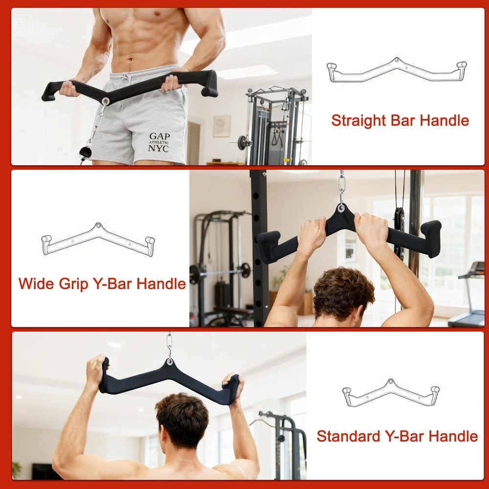 5-Piece Cable Machine Rowing B - Home Bar And Gym recensie en prijs