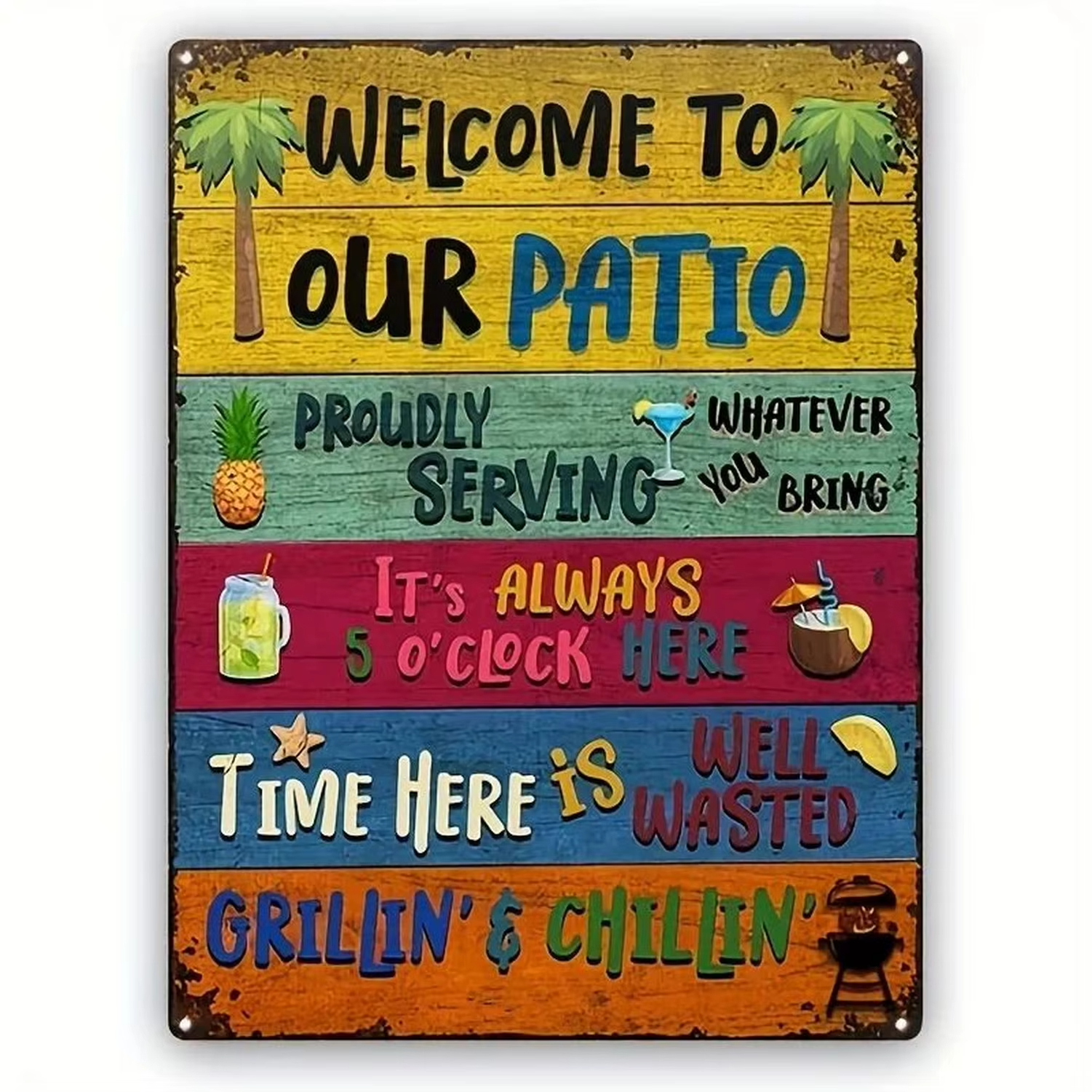 Quotes Plaque Metal Tin Signs  - Home Bar Cafe recensie en prijs